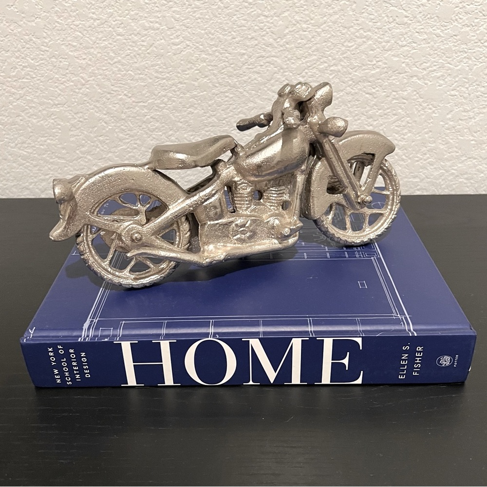 Motorcycle Figurine Home Decor Piece
